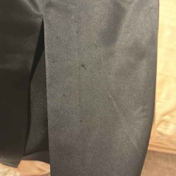 Pre-loved sexy Bebe skirt (satin feel) see pic of tag with actual material. - Picture 9 of 9